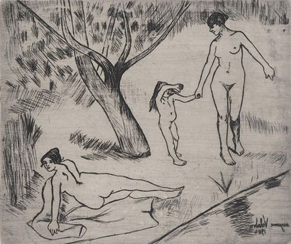 Suzanne VALADON (1865-1938)
Women and Child...