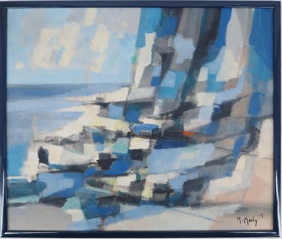 Marcel MOULY (1918-2008)
Italie, Bord de...