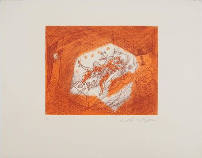 André MASSON (1896-1987)
Sommeil incandescent
Gravure...