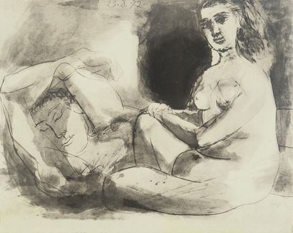 Pablo PICASSO (1881-1973)
Woman Contemplating...