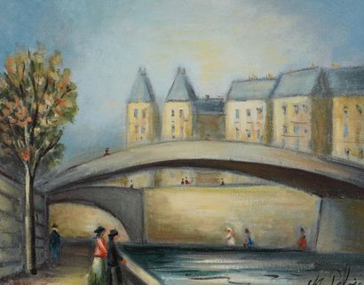 Michel PABOIS (né en 1939)
Paris, Vue sur...