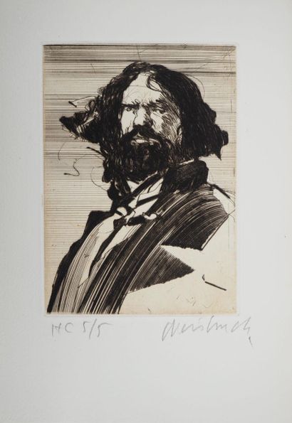 Claude WEISBUCH (1927-2014)
Portrait of Jules...
