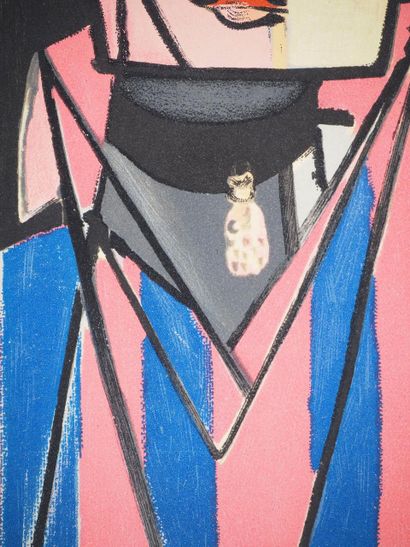 D'après Henri MATISSE (1869-1954)
Portrait...