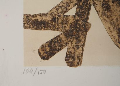 Pierre SOULAGES (1919-2022) 
Brou de Noix...
