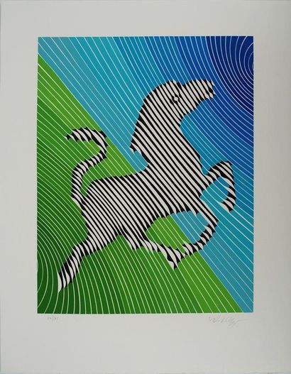 Victor VASARELY (1906-1997)
Kinetic composition:...