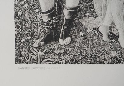 After Sandro BOTTICELLI (1445-1510)
Allegory...