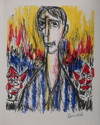 Gabriel ZENDEL (1906-1992) 
L'Evènement,...