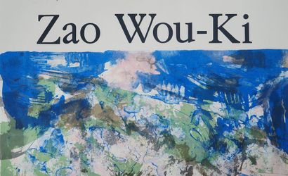 ZAO Wou-Ki (1920-2013)
Composition bleue,...