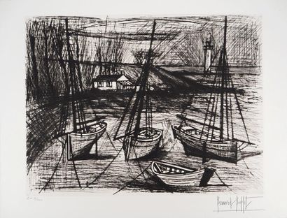 Bernard BUFFET (1928-1999)
Brittany, Fishing...