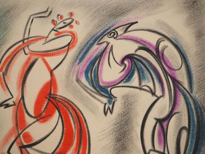 André MASSON (1896-1987)
Les Danseuses
Lithographie...