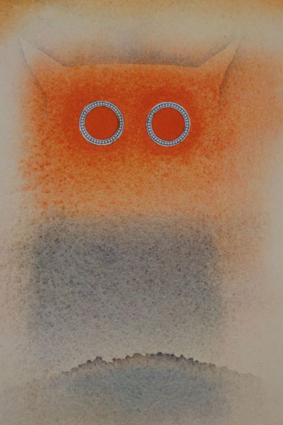 Jean-Michel FOLON (1934-2005)
The owl, 1982
Heliogravure...