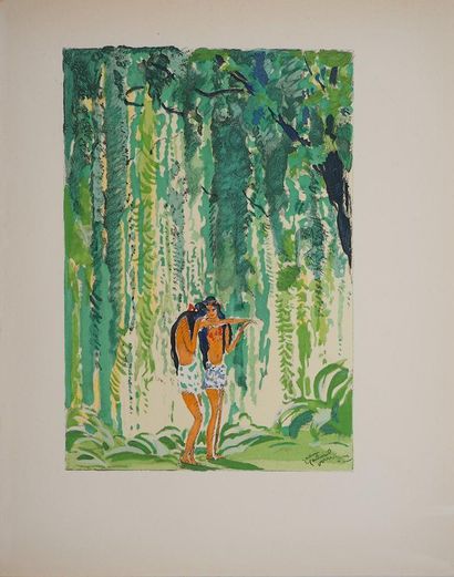 Jean-Gabriel DOMERGUE (1889-1968)
Tahiti,...