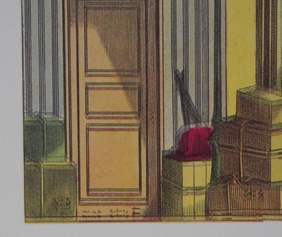Max ERNST (1891-1976)
Luggage on the docks,...
