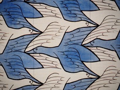 M.C. ESCHER (1898-1972)
Flight of birds,...