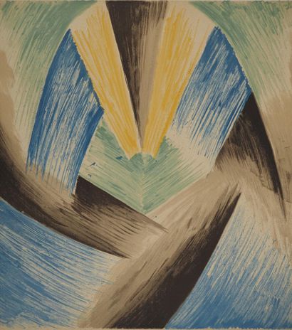 Léopold SURVAGE (1879-1968)
Rythme bleu et...