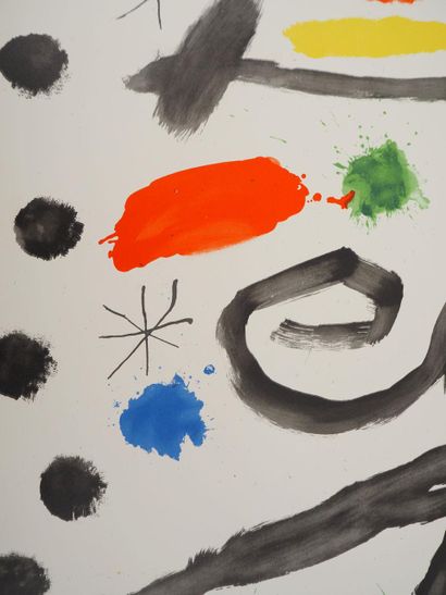 Joan MIRO (1893-1983)
Composition surréaliste,...