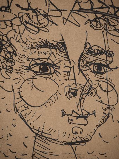 Paul AIZPIRI (1919-2016)
Harlequin 
Original...