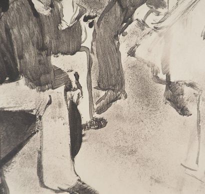 After Edgar DEGAS (1834-1917)
Dance rehearsals,...