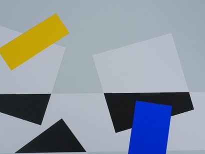 Joel FROMENT (1938-2023)
Colored composition
Original...