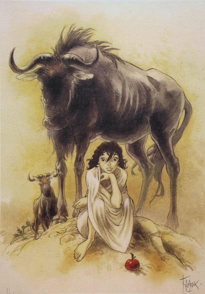FRANK (b. 1956)
Manon and Buffalo, 2002
Ex...