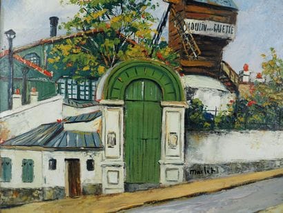 Elisée MACLET (1881-1962)
Montmartre: Moulin...