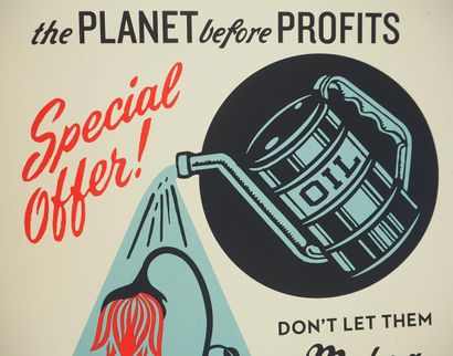 Shepard FAIREY (born 1970)
Ecology: Earth...