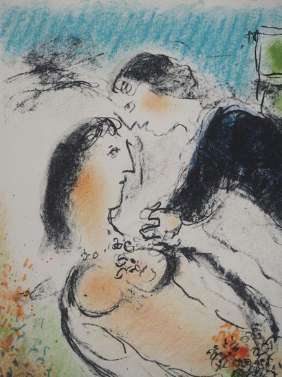 Marc CHAGALL (1887-1985)
Le Repos, 1984
Original...