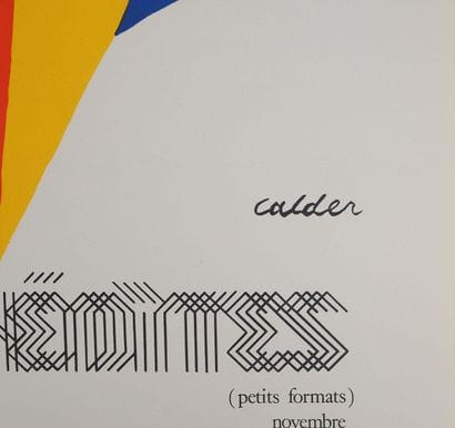 Alexander CALDER (1898-1976)
Moon and star
Original...