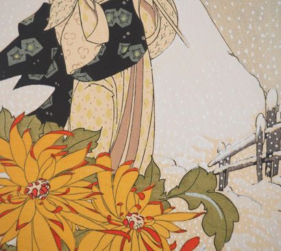 Emmanuel BLANCHE (1880-1946)
Snow in Japan,...