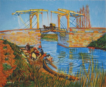 After Vincent VAN GOGH (1853-1890)
The Langlois...