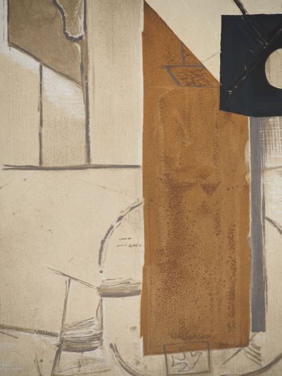 Pablo PICASSO (1881-1973)
Cubist portrait,...