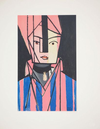 D'après Henri MATISSE (1869-1954)
Portrait...