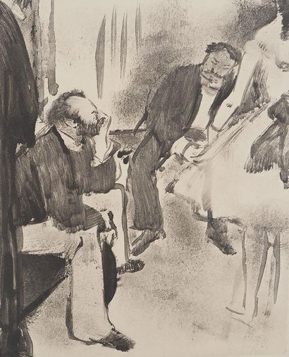After Edgar DEGAS (1834-1917)
Dance rehearsals,...