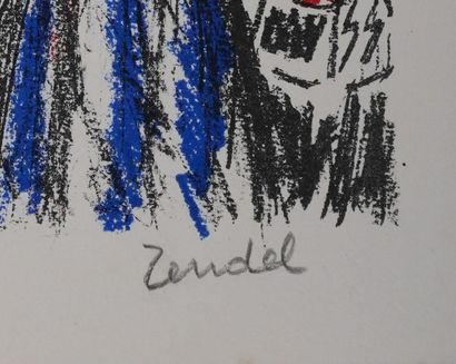 Gabriel ZENDEL (1906-1992) 
L'Evènement,...