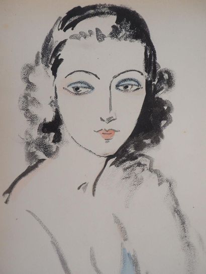 Kees VAN DONGEN (1877-1968)
Anger, 1925
Lithograph...