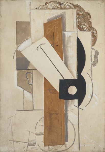 Pablo PICASSO (1881-1973)
Cubist portrait,...