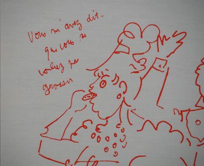 Jean COCTEAU (1889-1963)
Le Buffet Gourmand,...