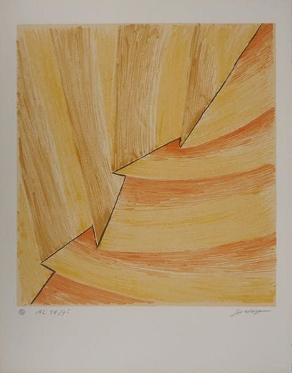 Léopold SURVAGE (1879-1968)
Abstraction Jaune,...