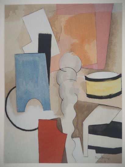 Roger DE LA FRESNAYE (1885-1925)
Cubist still...