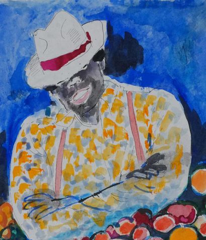 Maurice GENIS (1925-2013)
The fruit seller
Original...