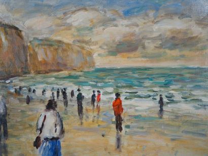 Jean-Jacques RENE (1943-)
Normandy, low tide...