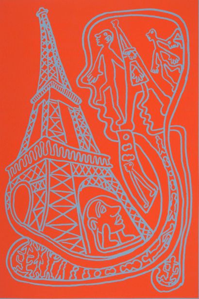 Yvon TAILLANDIER (1926-2018)
Paris: The Eiffel...