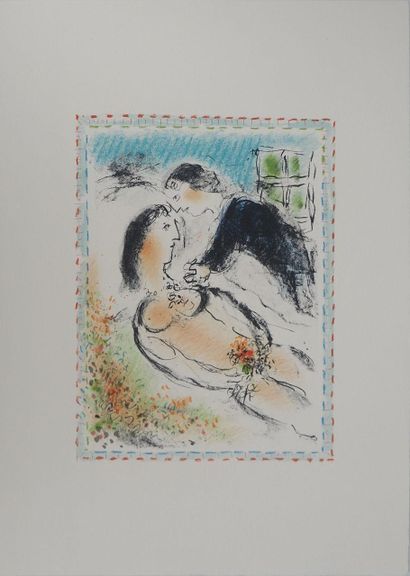 Marc CHAGALL (1887-1985)
Le Repos, 1984
Original...
