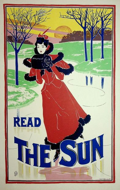 Louis John RHEAD (1857-1926)
On the Ice at...