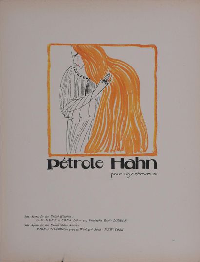 20th century school
Pétrole Hahn, La chevelure,...