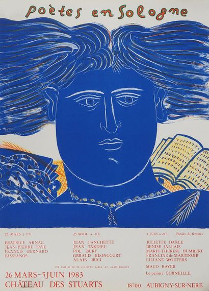 Alekos FASSIANOS (1935-2022)
Poets in Sologne,...
