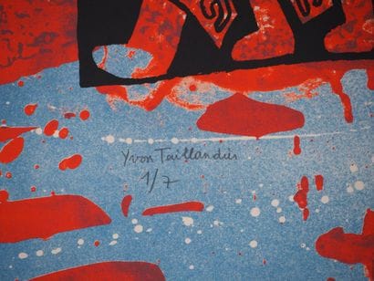 Yvon TAILLANDIER (1926-2018)
Le Catitipède...