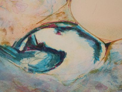 Alain BONNEFOIT (born 1937)
Melancholy Odalisque,...