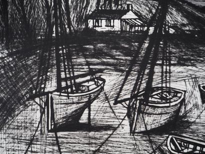 Bernard BUFFET (1928-1999)
Brittany, Fishing...