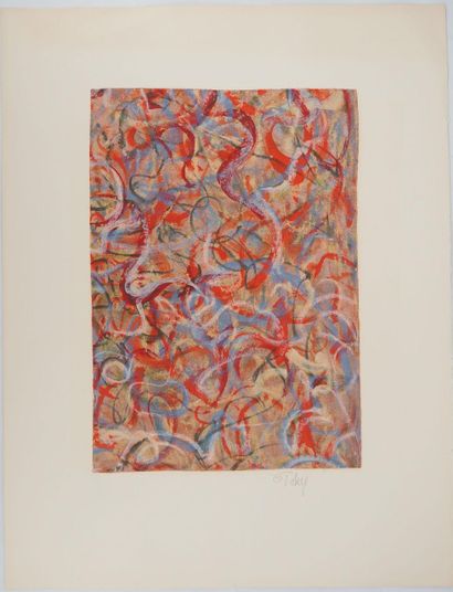 Mark TOBEY (1890-1976)
Incandescent Dream
Original...